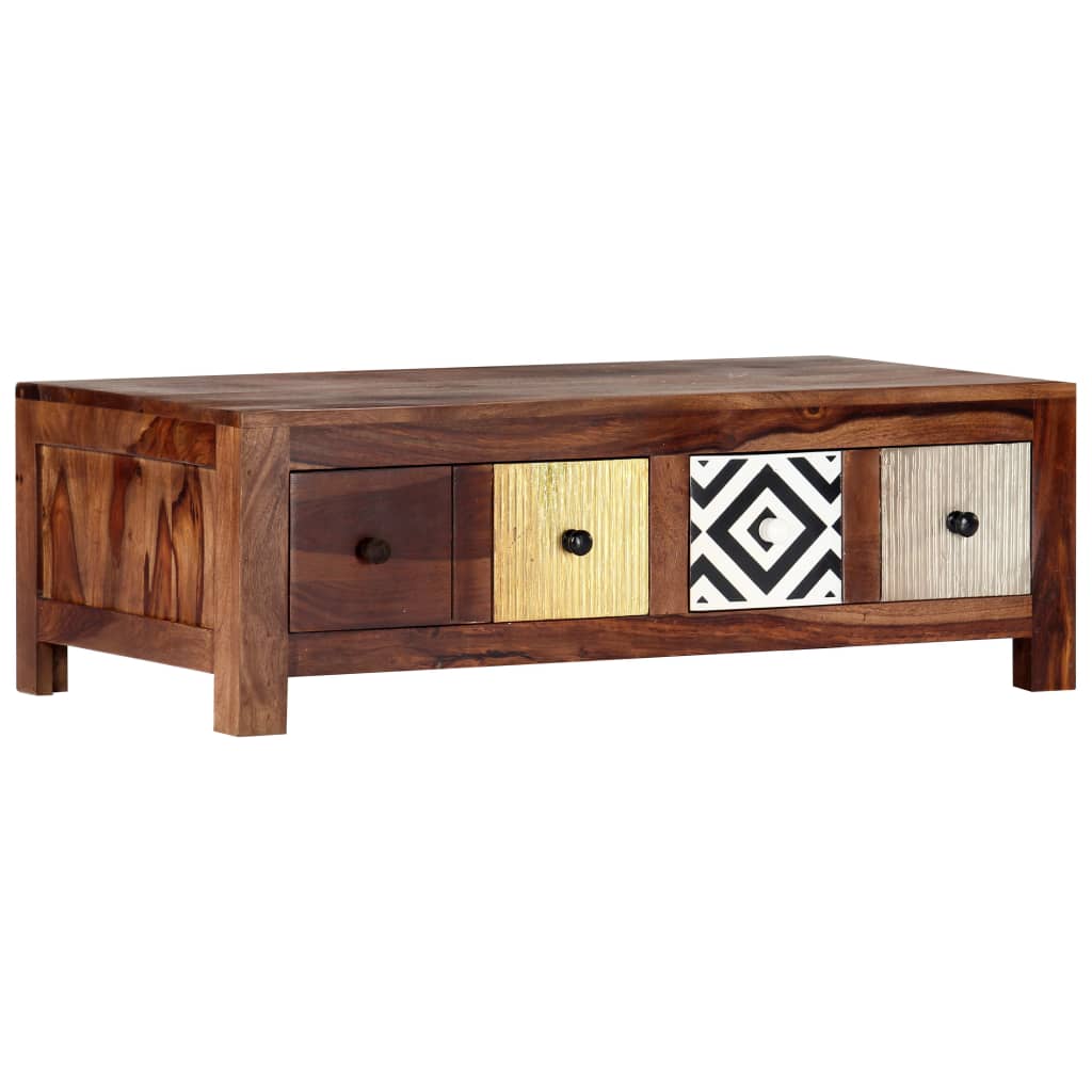 Salontafel 90X50X30 Cm Massief Acaciahout