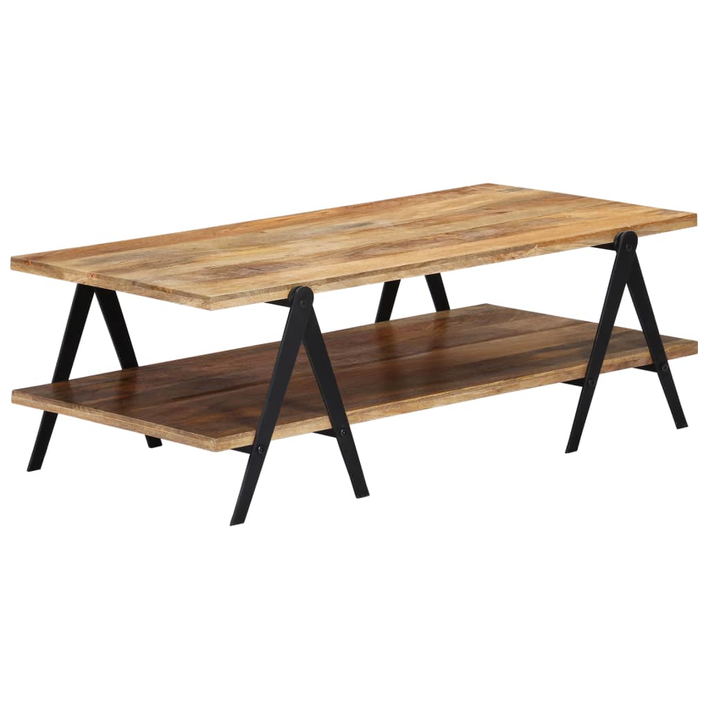 Salontafel 115X60X40 Cm Massief Mangohout