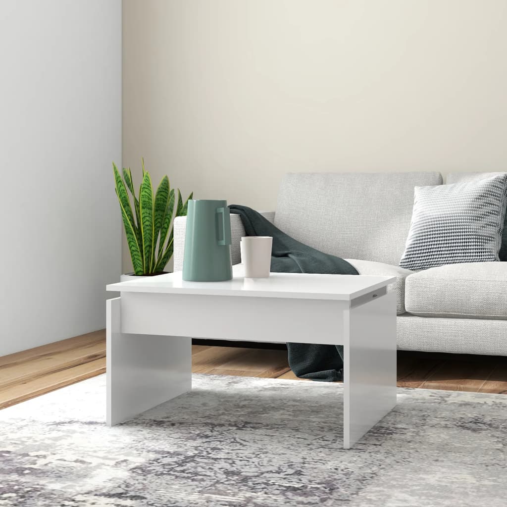 Salontafel 68X50X38 Cm Bewerkt Hout