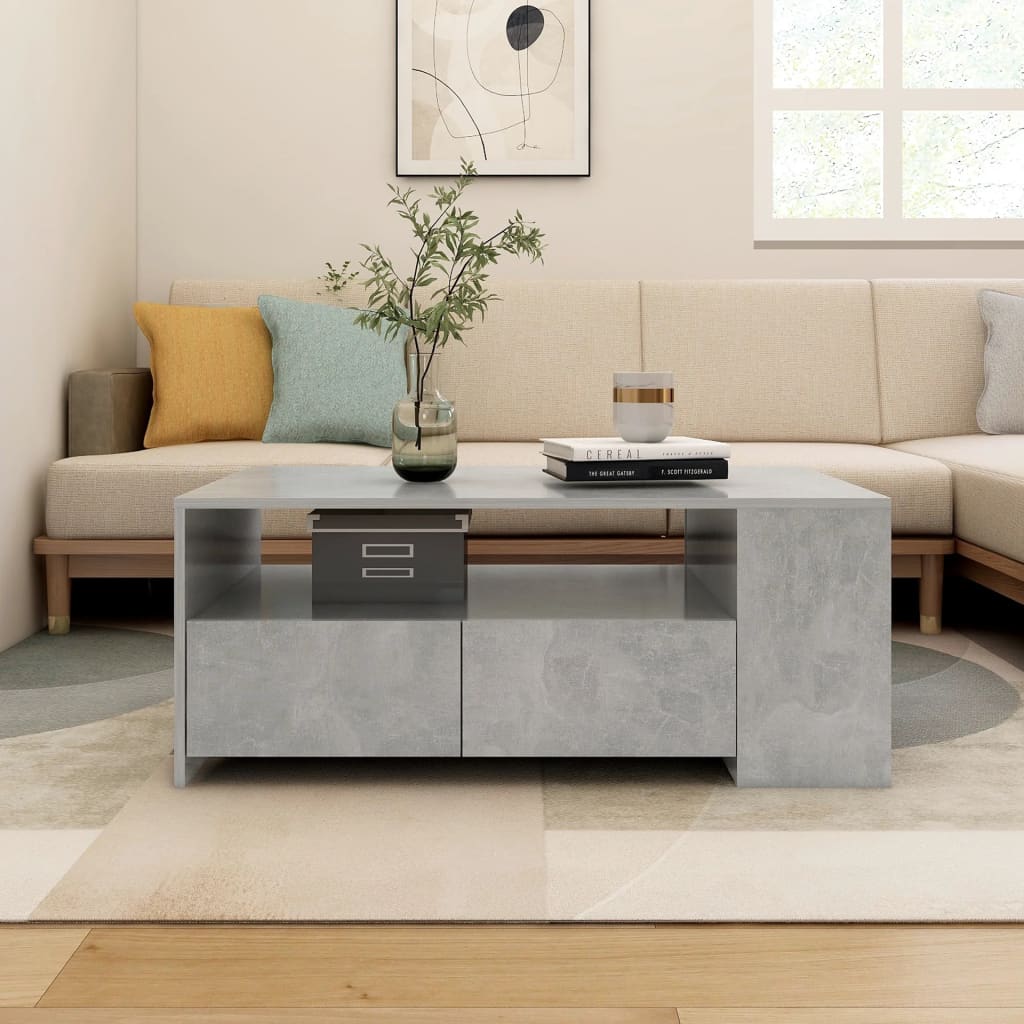 Salontafel 102X55X42 Cm Bewerkt Hout