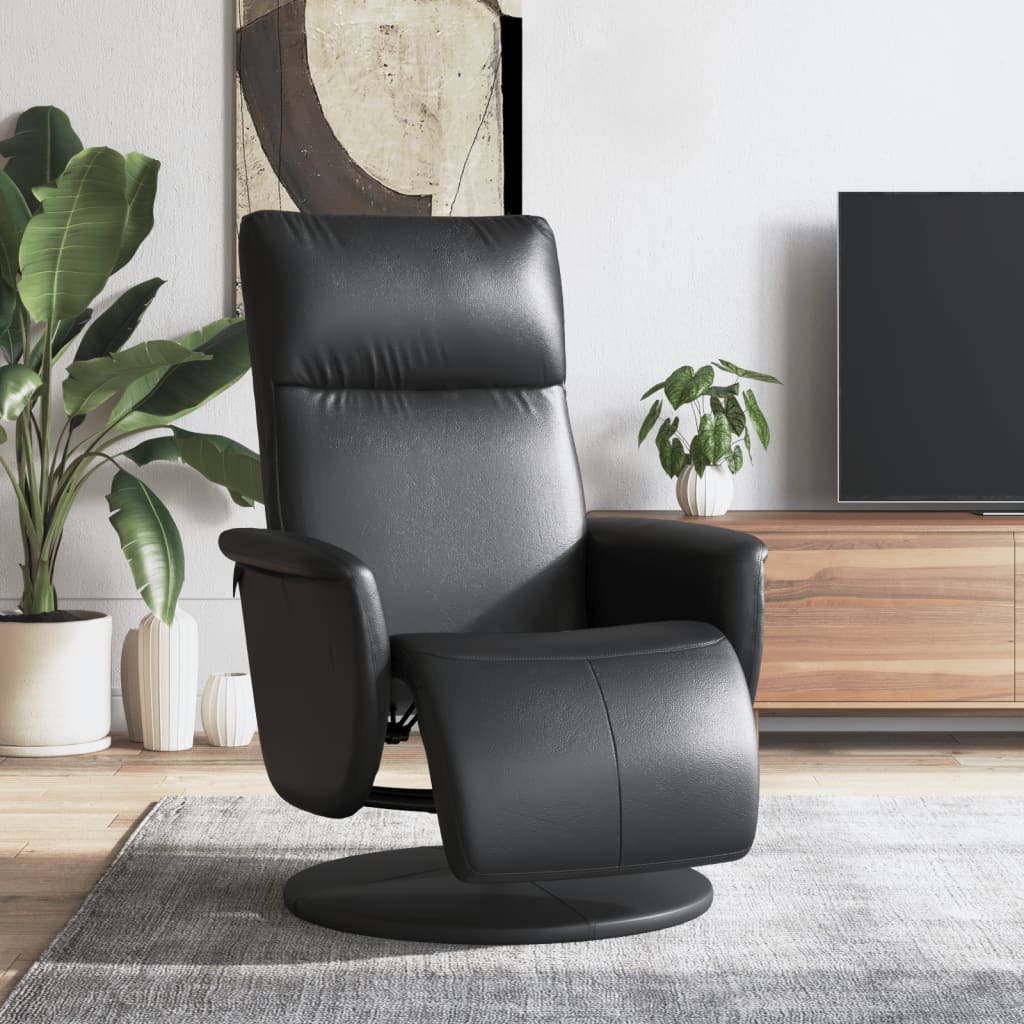 Fauteuil Verstelbaar Met Voetensteun Kunstleer Kleurig