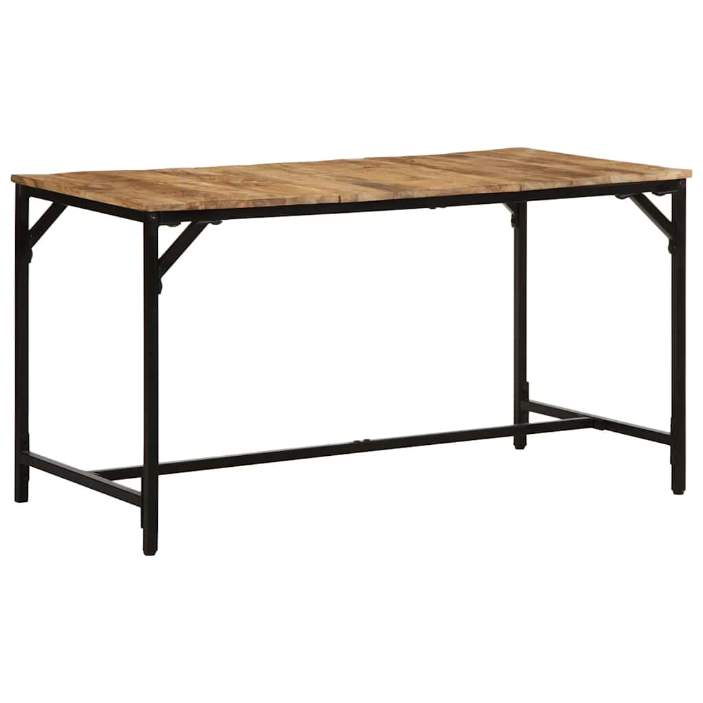 Eettafel Massief Hout Ruw Mangohout