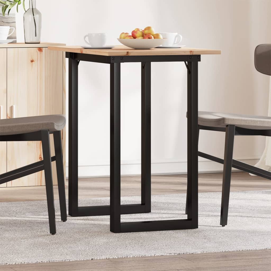Eettafel Massief Grenenhout En Staal