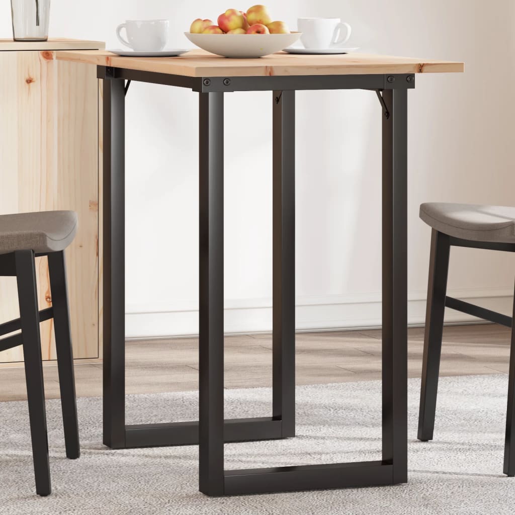 Eettafel Massief Grenenhout En Staal