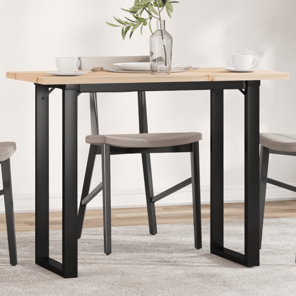 Eettafel Massief Grenenhout En Staal