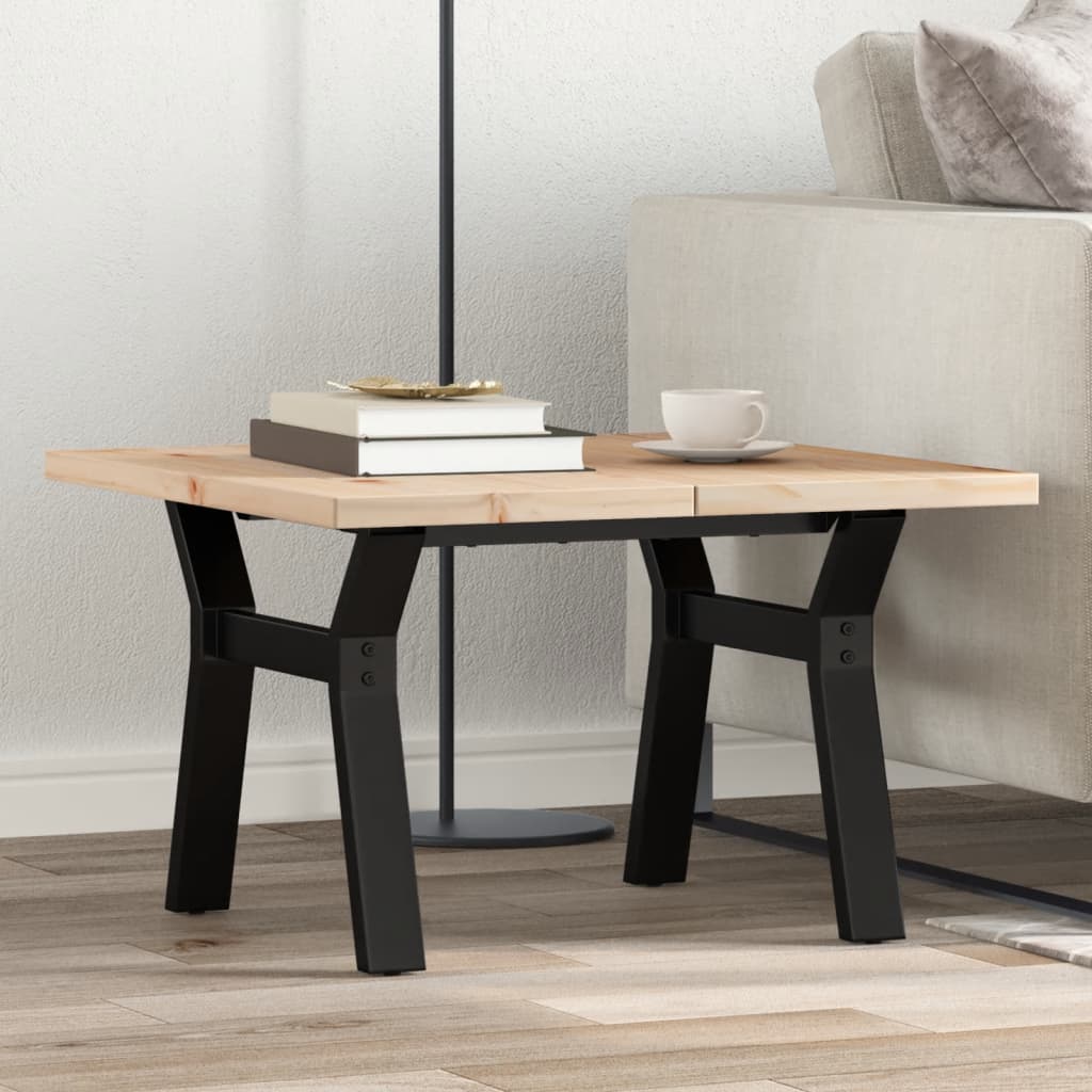 Eettafel 160X80X75,5 Cm Massief Grenenhout En Staal