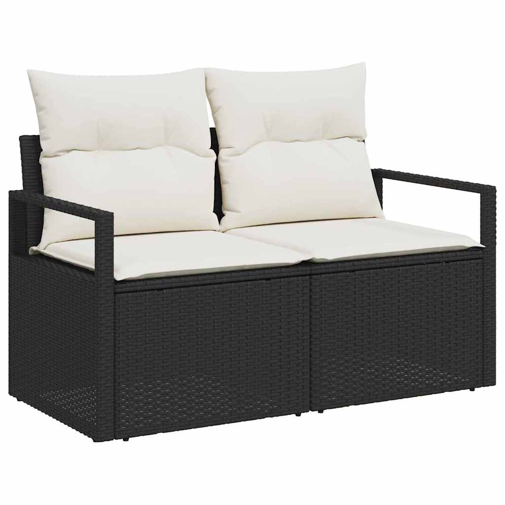 Tuin Sofa Set Met Opslag 9 Pcs Poly Riet