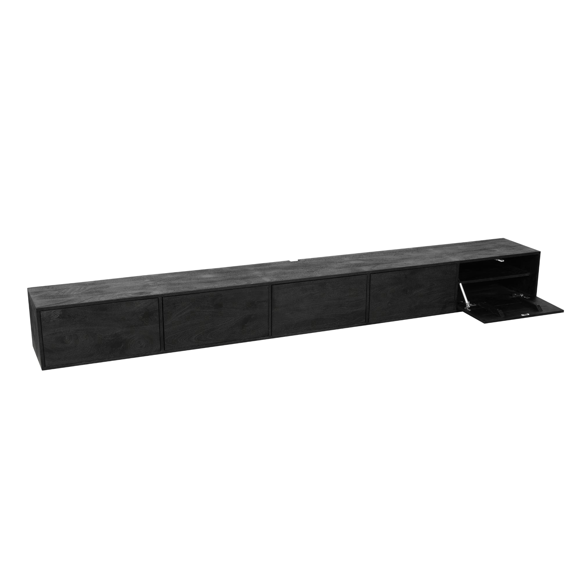 Zwevend tv-meubel Vision Naturel | 280 cm