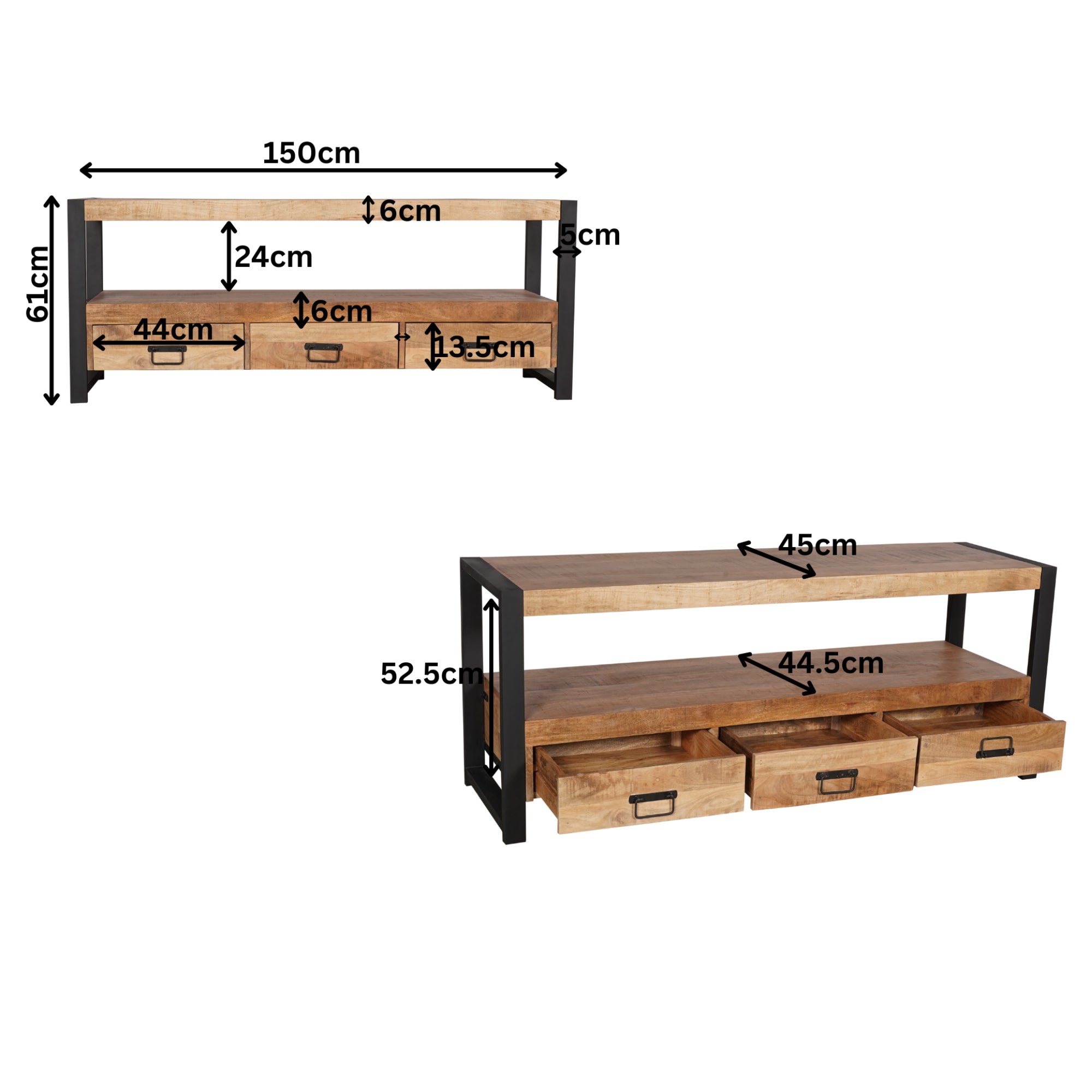 Tv-meubel Boaz | 150 cm