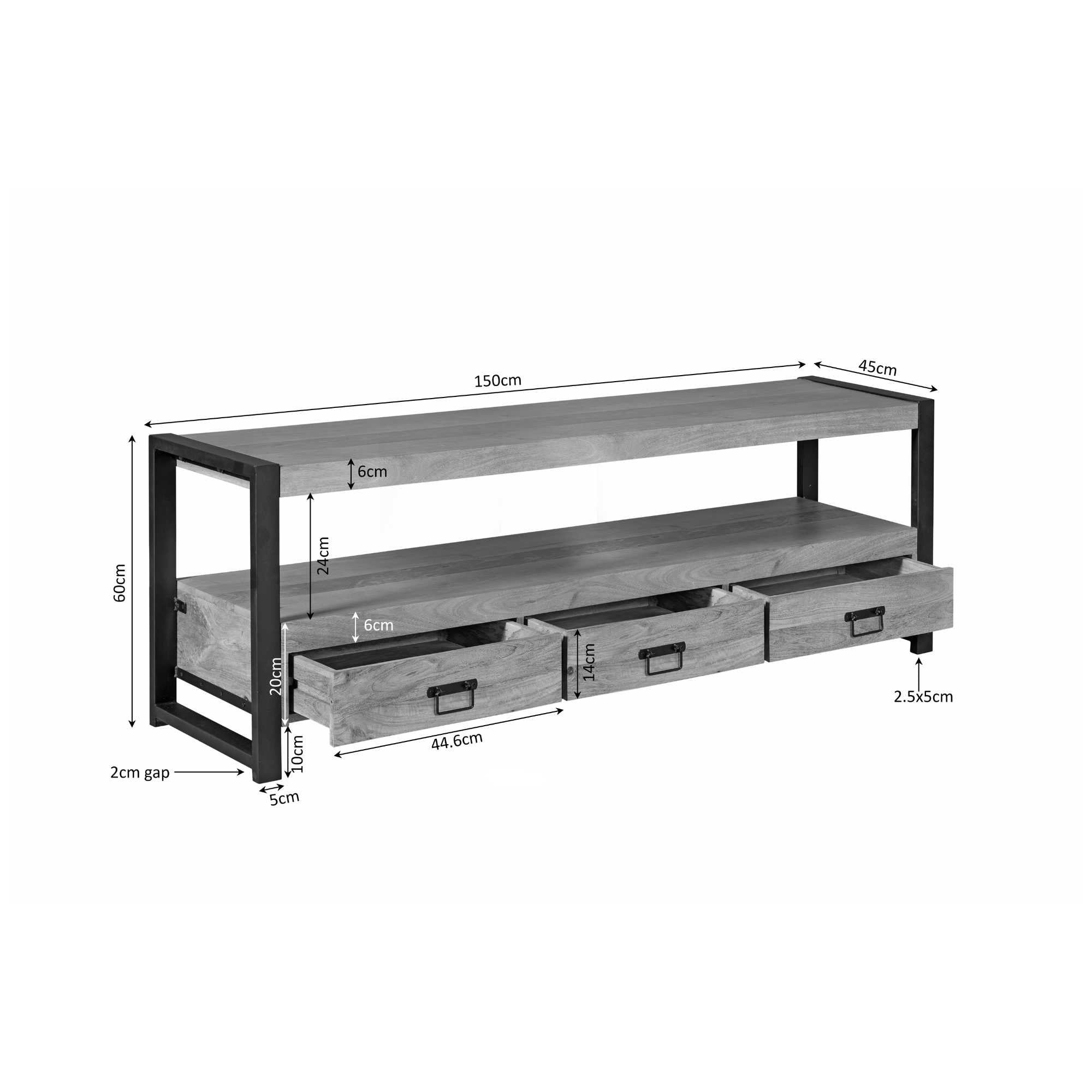 Tv-meubel Boaz | 150 cm