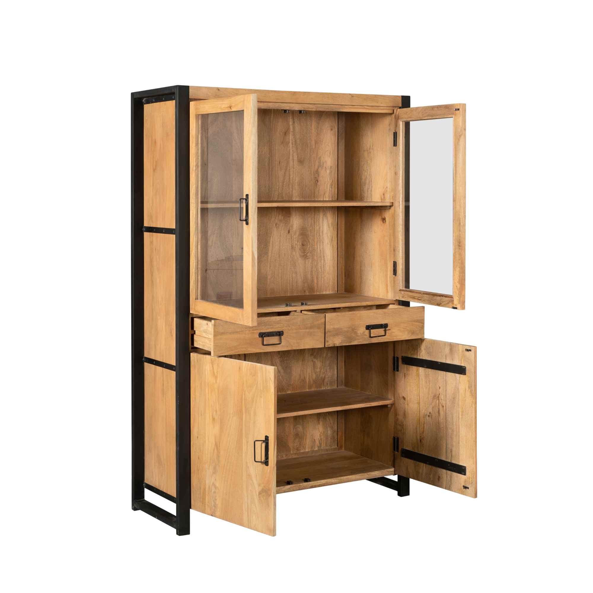 Vitrinekast Boaz 115 cm