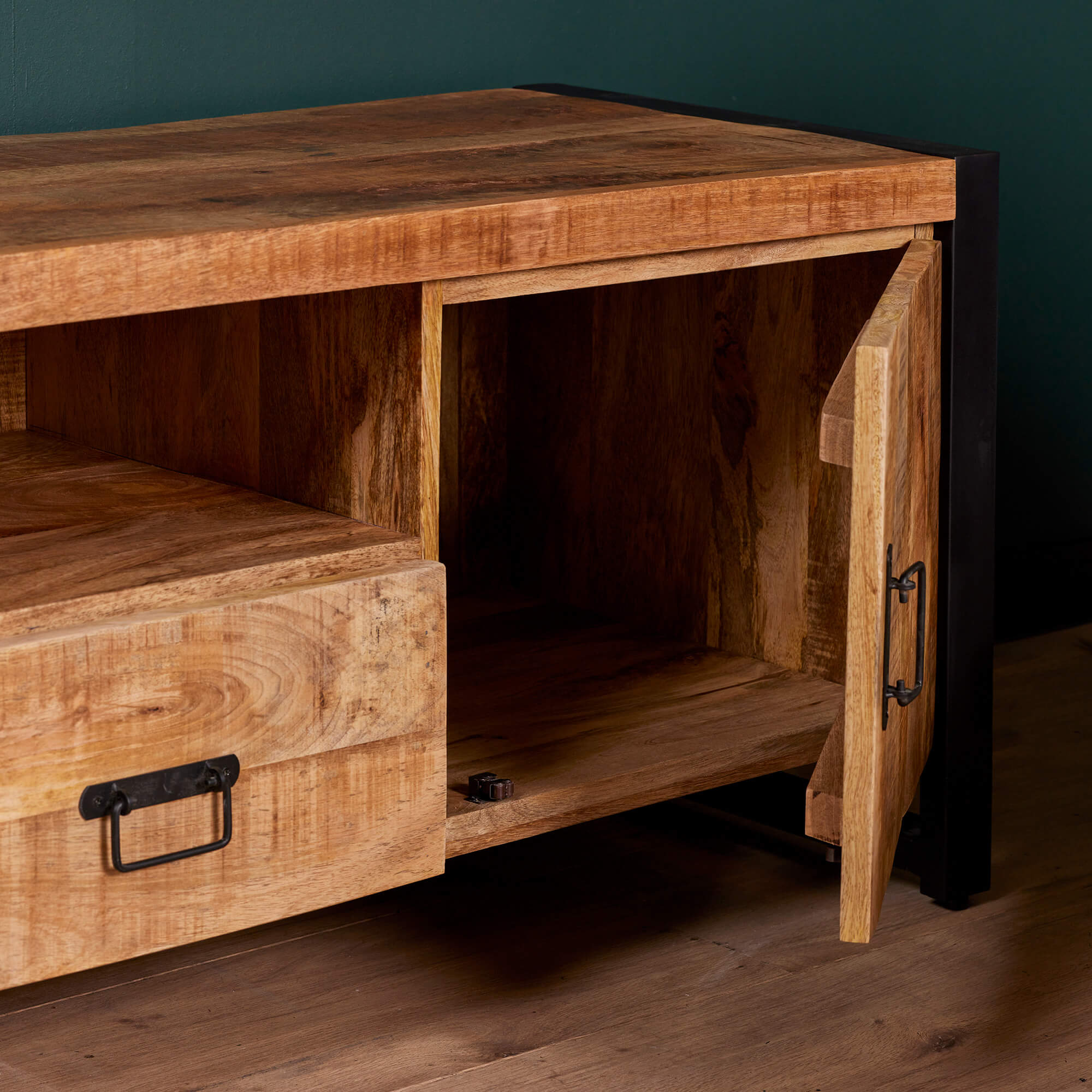 Tv-meubel Boaz 150 cm | Twee deuren en een lade