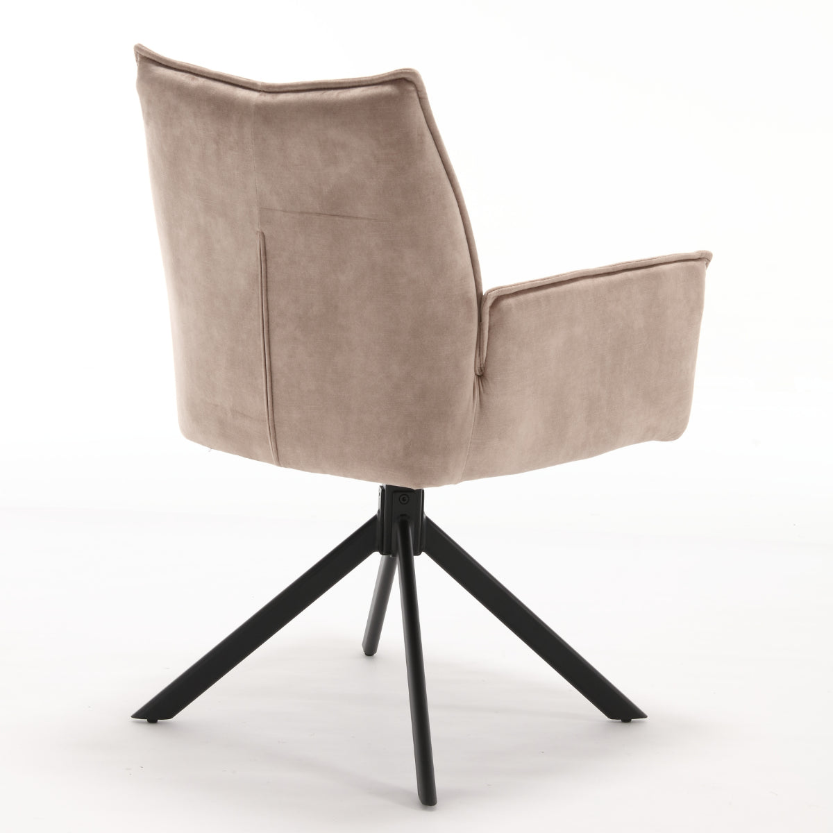 Eetkamerstoel Dani | Velvet Beige (set van 2)