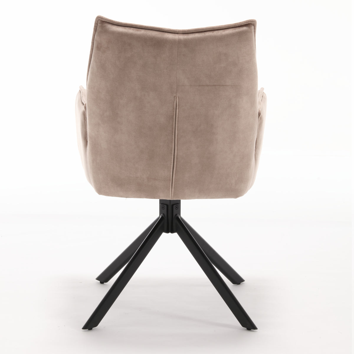 Eetkamerstoel Dani | Velvet Beige (set van 2)
