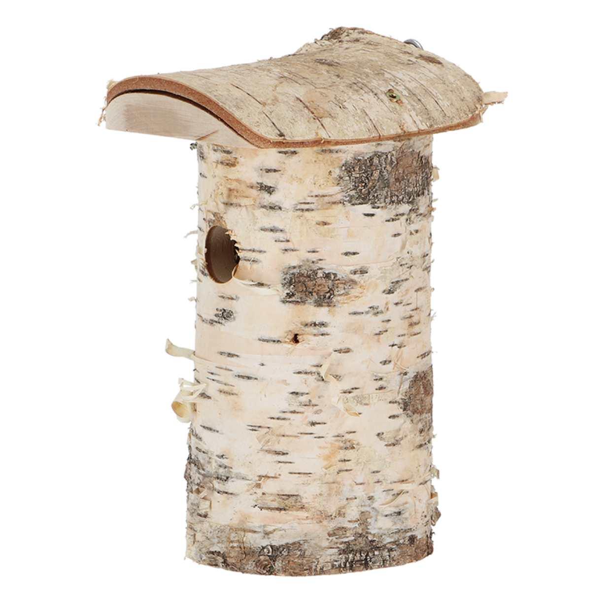 Blue Tit Birdhouse - Nesting Box - Birch Wood