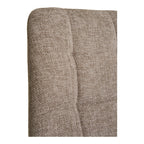 Eetkamerstoel, stof, grijs met grijze poten, HN1272 (set van 2)