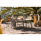 Plaid Izmir – katoen/polyester in blauw 130x180 cm