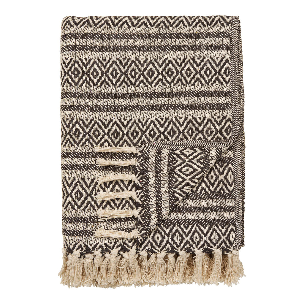 Plaid Adana – katoen in bruin ontwerp