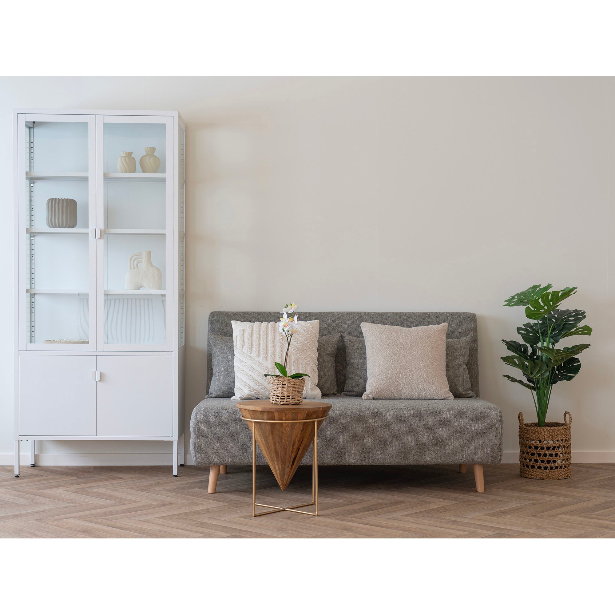 Savannah Kussen - Kussen in bouclé, beige, 45x45 cm