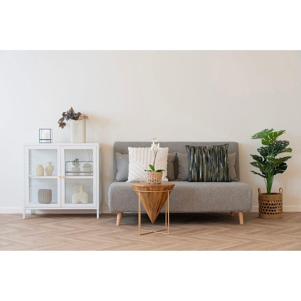 Geelong Kussen - Kussen, natuurmix, 45x45 cm