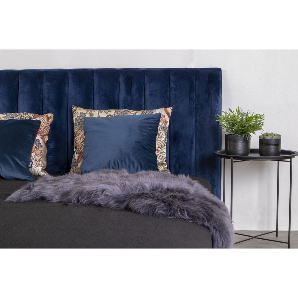 Lamsvel - Lamsvel in grijs 50x85 cm