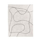 Tapete Tampa - Tapete em algodão natural com estampa 160x230 cm