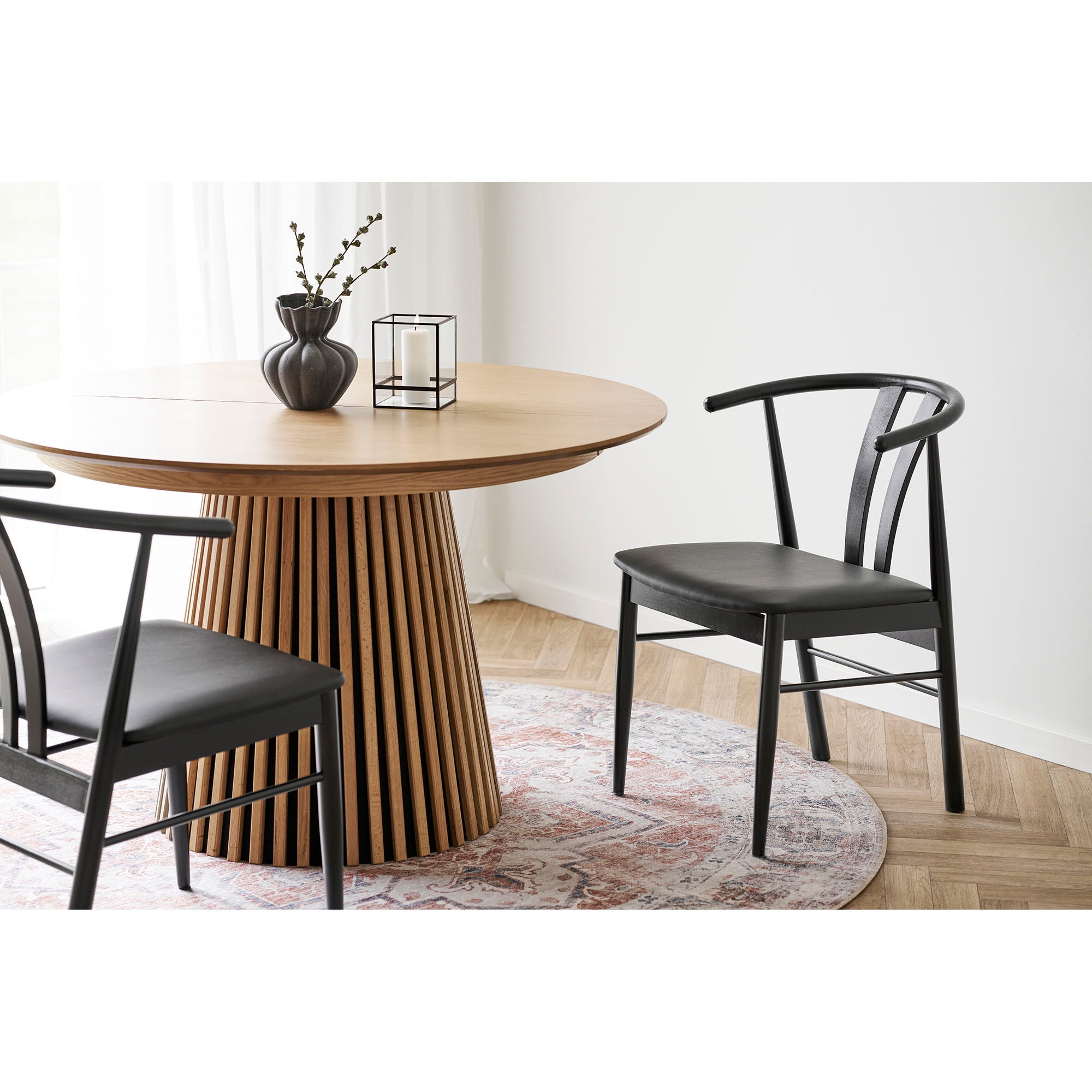 Havana Tapijt - Tapijt, oranje/blauw, Ø200 cm