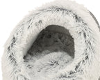 Trixie Kattenmand Iglo Harvey Grijs / Wit-Zwart