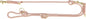 Trixie Soft Rope Hondenriem Verstelbaar Roze / Licht Roze