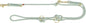 Trixie Soft Rope Hondenriem Verstelbaar Saliegroen / Mint