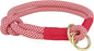 Trixie Soft Rope Halsband Hond Half-Slip Rood / Creme