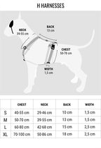 Morso Hondentuig H-Tuig Gerecycled Full Metal Dog Bruin