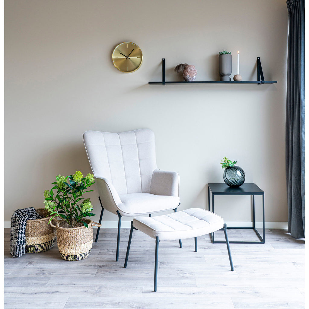 Mandenset Palma – natuurlijke zeegras in bruin en zwart