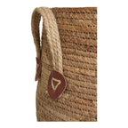 Mand Set van 2 – natuurlijke bananenbladeren in naturel