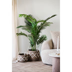 Mandenset Altea – natuurlijk bananenblad in ivoorkleurig ontwerp