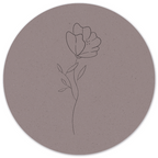 Muurcirkel Minimal Flower