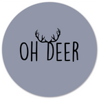 Muurcirkel Oh Deer