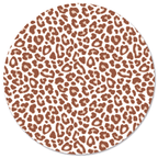 Muurcirkel Leopard Terracotta