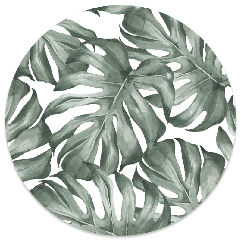 Muurcirkel Leaf