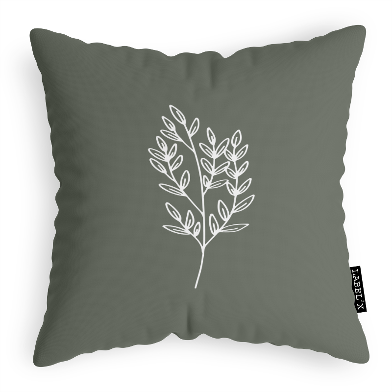 Kussen Flower Green