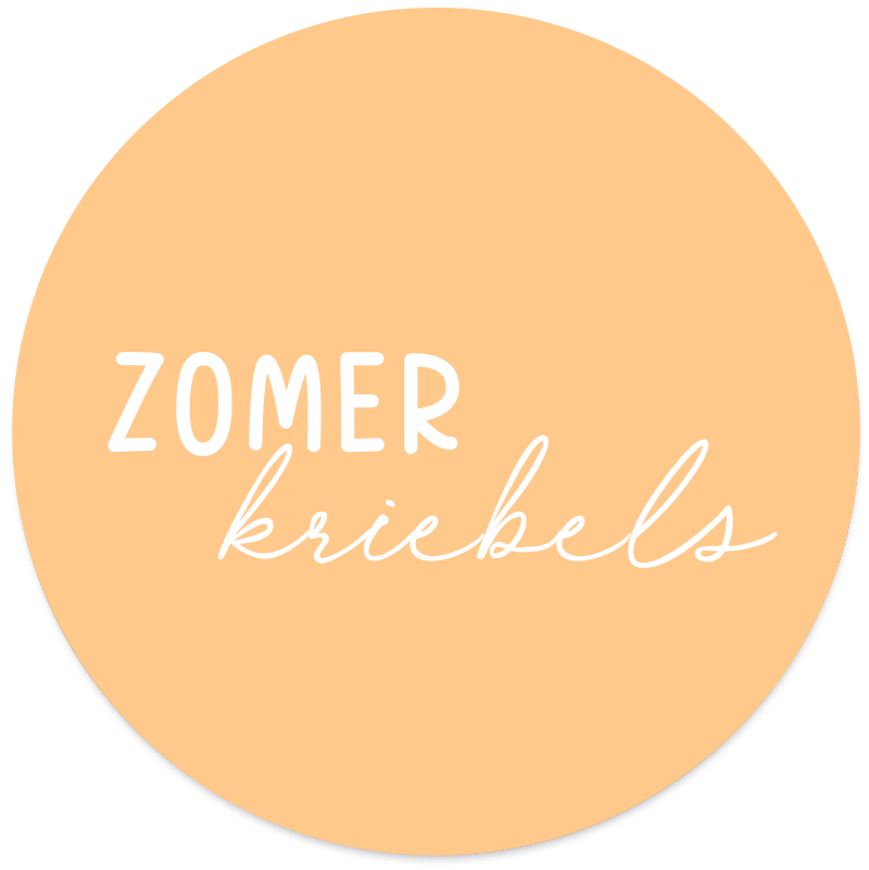 Muurcirkel Zomerkriebels Geel