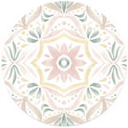 Muurcirkel Summer Floral