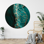 Muurcirkel Art Green