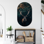 Muurovaal Dark Deer