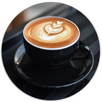 Muurcirkel Cappuccino