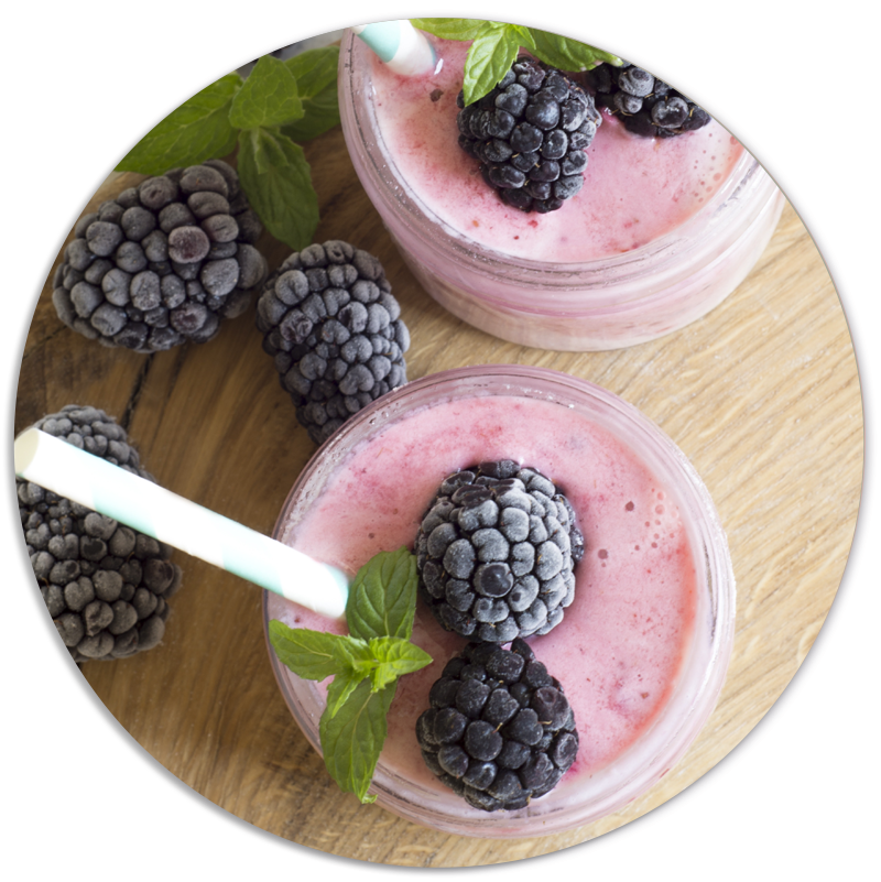 Muurcirkel Smoothies
