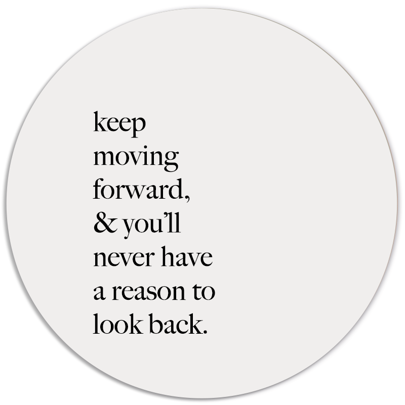 Muurcirkel Keep Moving