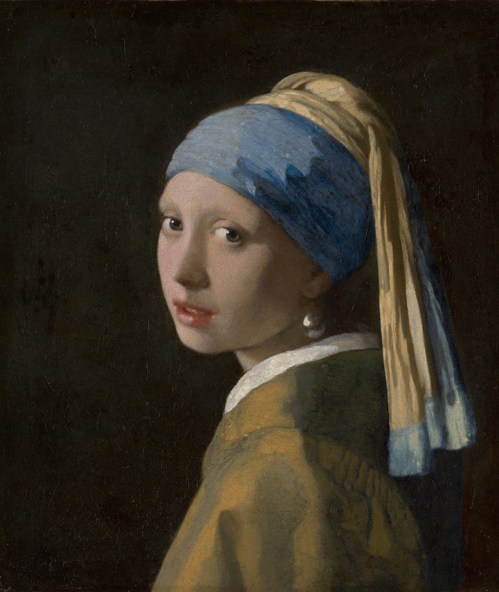 Muurcirkel Het Meisje Met De Parel, Johannes Vermeer