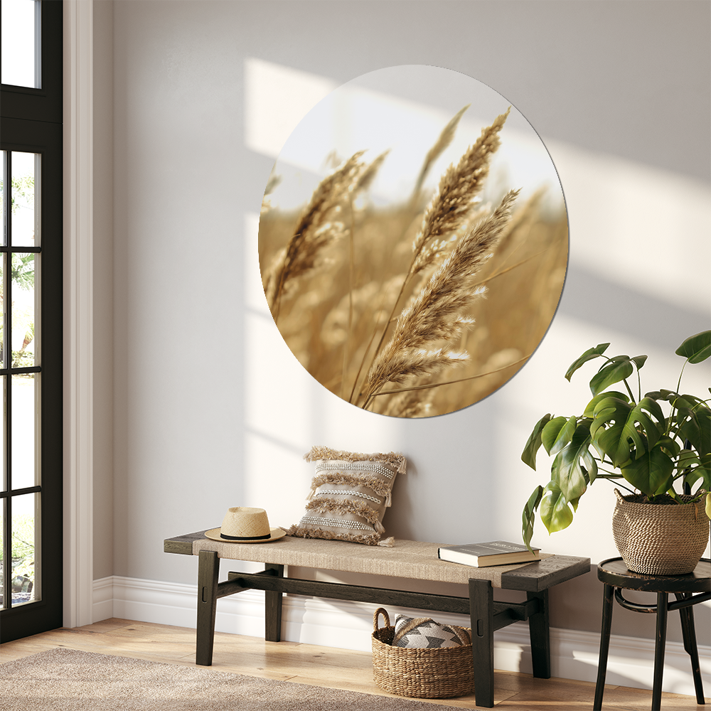 Muurcirkel Gold Grain