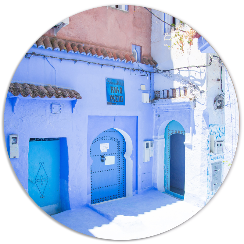 Muurcirkel Blue Zone